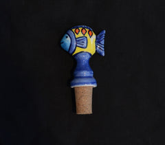 Hand Painted Ceramic Bottle Stopper