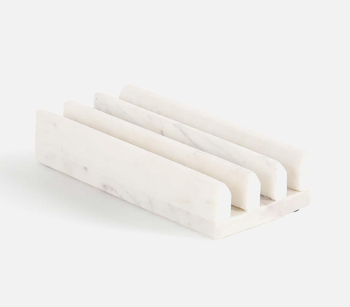 Zigzag Marble Chopping Board Stand
