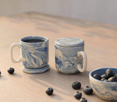 The Earth Ceramic Mugs (Set of 2)