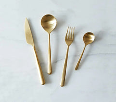 Midas' Touch Gold Cutlery Ensemble (Set of 5)