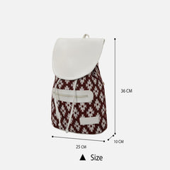 Handmade PU WomenΓÇÖs Backpack