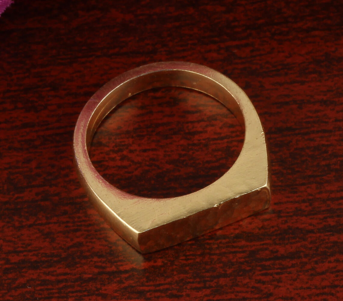Handcrafted Brass Ring
