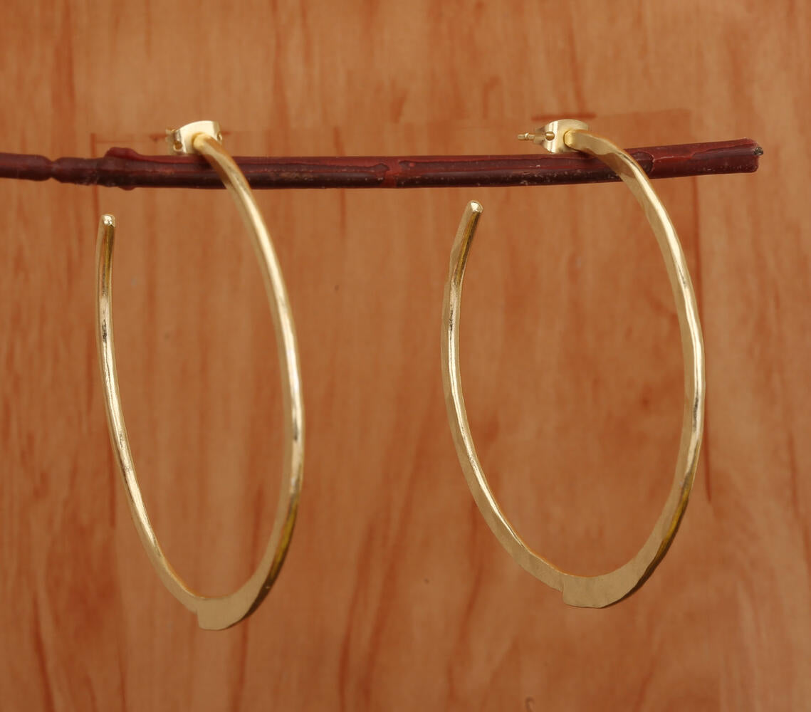 Handmade Brass Earrings