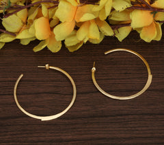 Handmade Brass Earrings