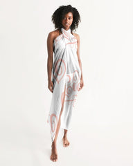 Uniquely You Sheer Love Pink Swimsuit Cover Up